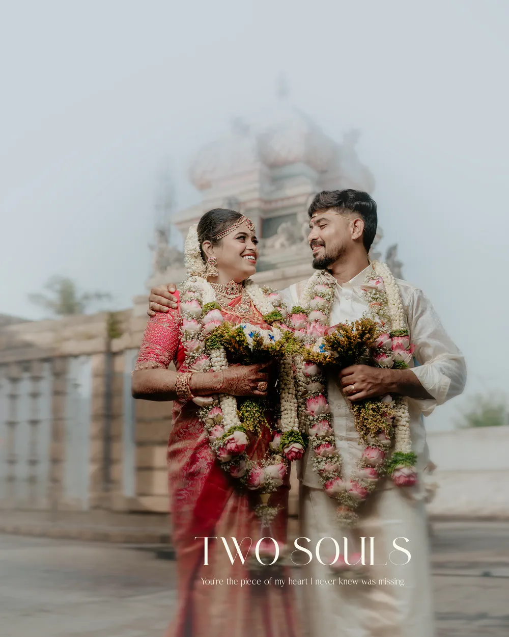 Two souls beneath the gopuram